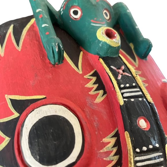 Tribal wooden mask - Picture 3 of 5